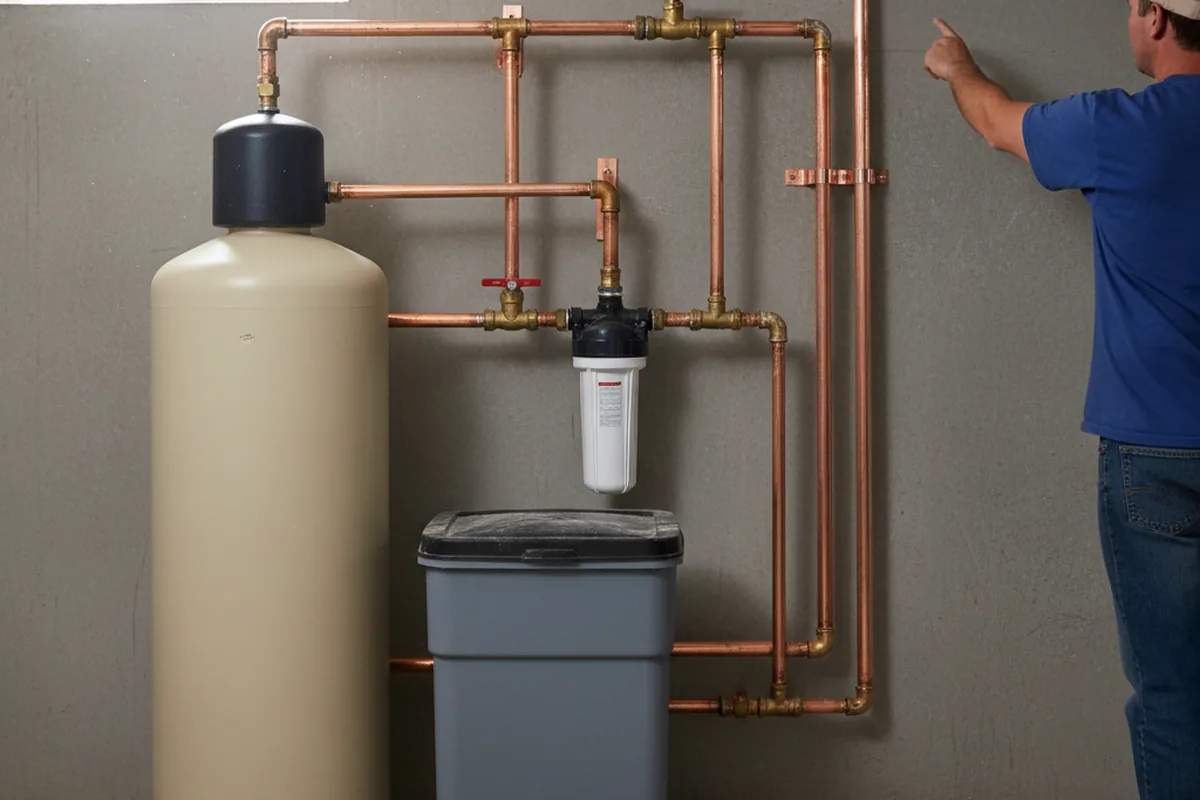 Whole-house water treatment system installed in Milltown